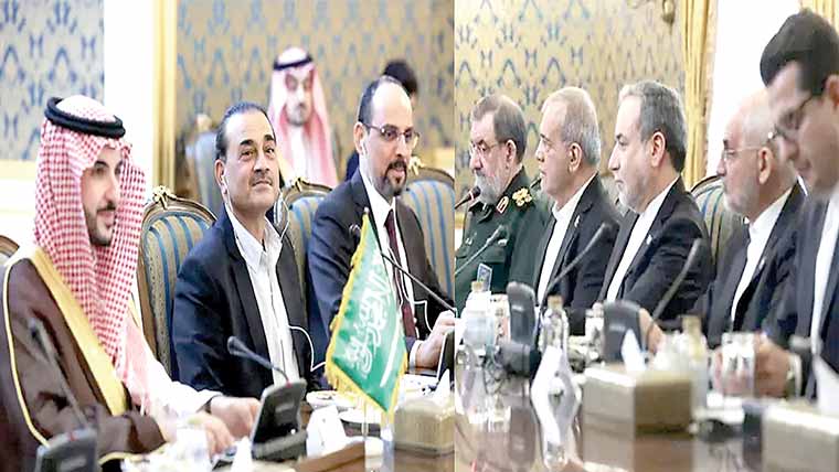 تہران میں ایران پاکستان،سعودی عرب اور ترکیہ اجلاس :امن وسلامتی پر تعاون جاری رکھنے کا اعلان 