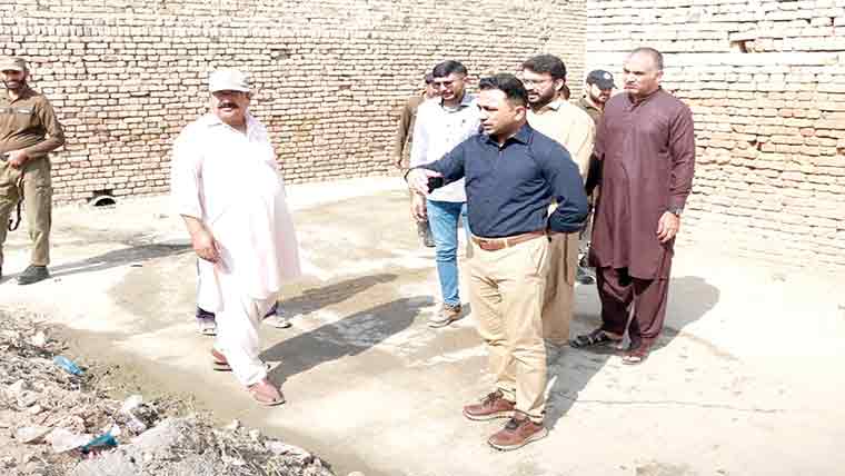 ڈی سی کا عیسیٰ خیل اور کالاباغ کادورہ،ستھرا پنجاب حکام کی سرزنش 