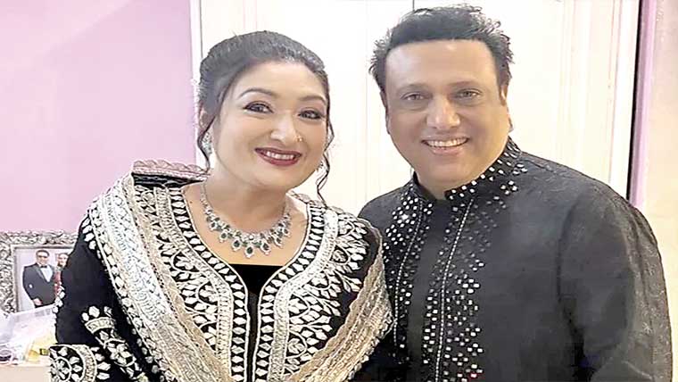 سنیتا کے الزامات کے پیچھے کسی  اور کا ہاتھ ہے ، گووندا کا دعویٰ