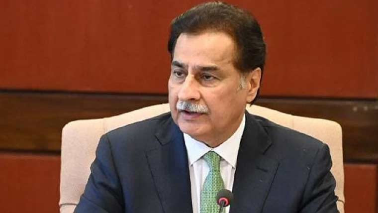 سپیکر قومی اسمبلی کے چیمبر میں پیپلز پارٹی اور حکومتی وفود کی ملاقات 