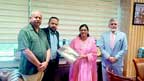پی اے اے وفد کی پرنسپل انفارمیشن آفیسر رئیسہ عادل سے ملاقات