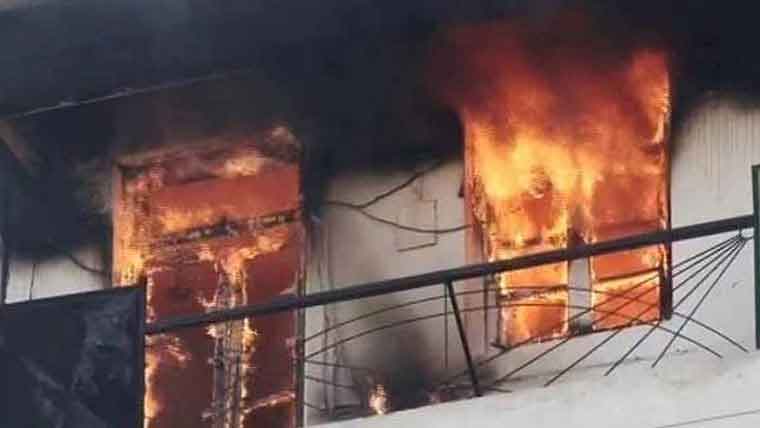 شہر میں آتشزدگی کے 2واقعات