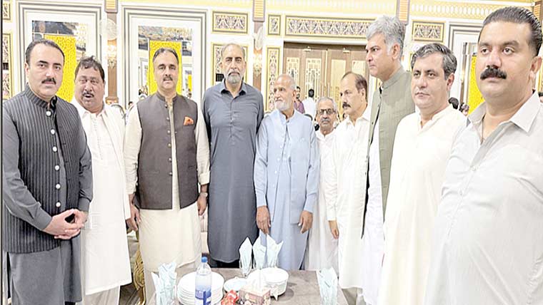 ق لیگ کینیڈ ا کے صدر غوث بٹ کے  بیٹے کی شادی ،اہم شخصیات کی شرکت 