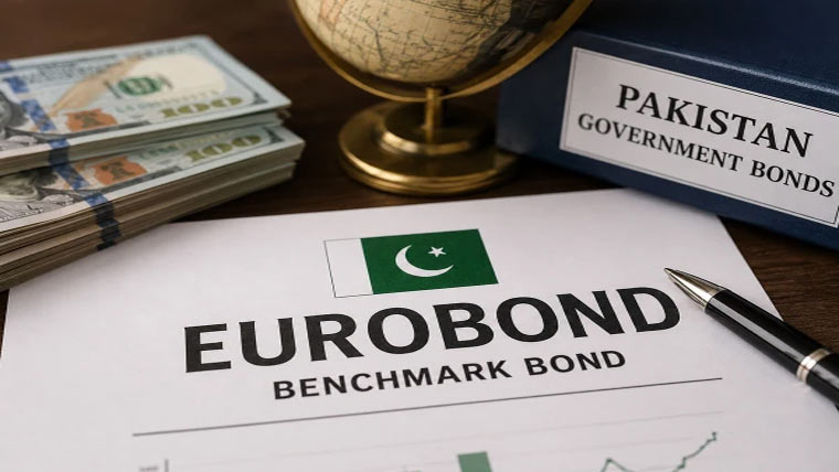پاکستان نے عالمی مارکیٹ  میں نئے یورو بانڈز کے اجرا  کا عمل شروع کر دیا