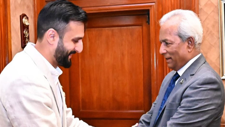 ابراہیم مراد کی گورنر سندھ  نہال ہاشمی سے ملاقات