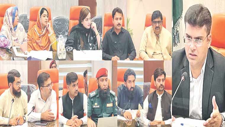  مون سون میں نقصانات کے معاوضہ  کیسز کی جانچ پڑتال مقررہ طریقہ کار  کیمطابق کی جائے ،ایڈیشنل ڈپٹی کمشنر 