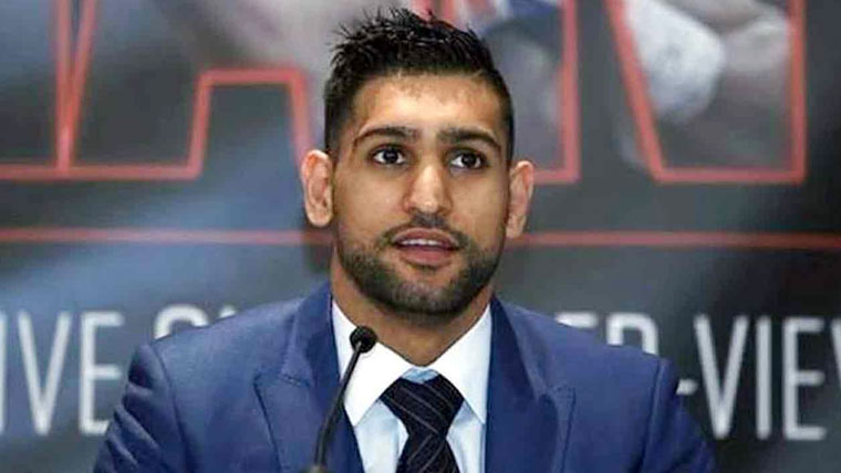 پاکستان میں باکسنگ کا بے پناہ ٹیلنٹ،حکومتی تعاون کی ضرورت:عامر خان 