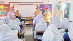چیف ایگزیکٹو آفیسر ایجوکیشن کا گورنمنٹ  گرلز ایلیمنٹری سکول چکڑالہ کا دورہ 
