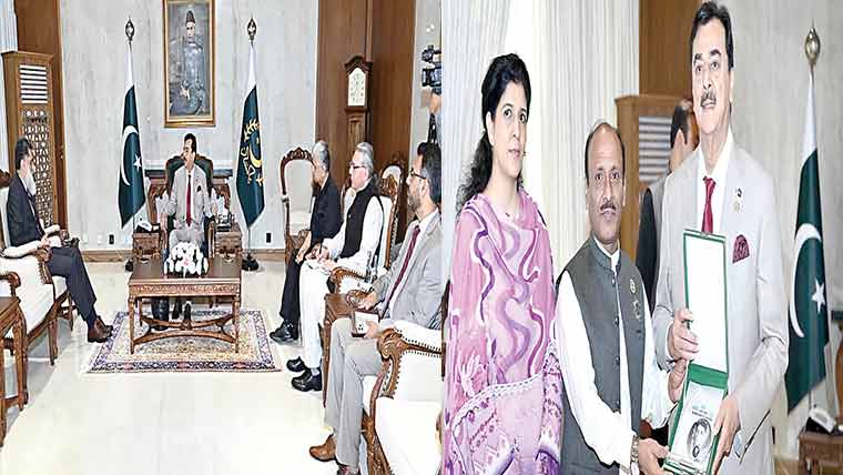 گیلانی سے کابل میں پاکستانی سفیرو دیگر شخصیات کی ملاقات 