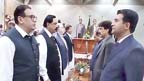 آزاد جموں کشمیر کی 8 رکنی کابینہ نے حلف اٹھا لیا 