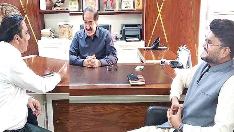 فراہمی و نکاسی آب منصوبے پر  کام تیزکیا جائے :حنیف پتافی 