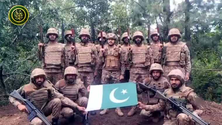 یومِ دفاع و شہدا، ایل او سی سے پاک فوج کے جوانوں کا قوم کے نام عزم بھرا پیغام