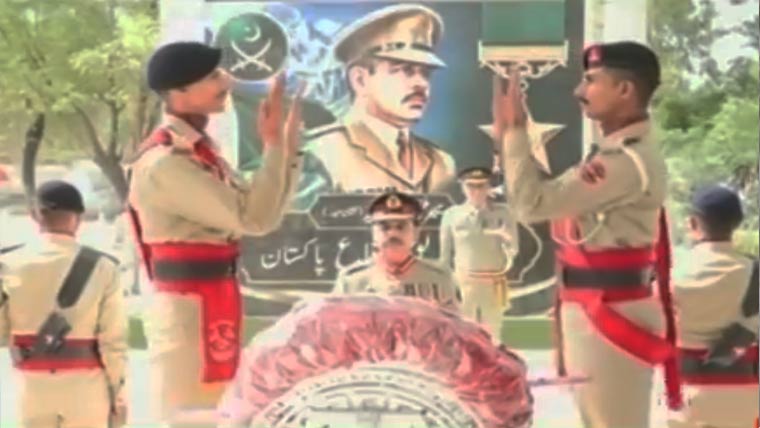 بوریوالا،یوم دفاع پر میجر طفیل  شہیدکے مزار پر تقریب