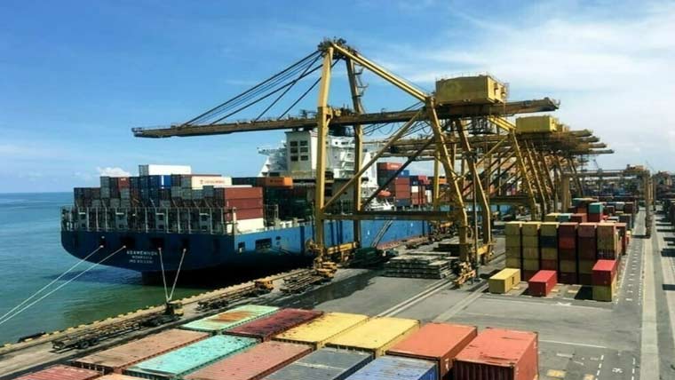 کراچی بندرگاہ پر 134,784میٹرک ٹن کارگو ہینڈل 