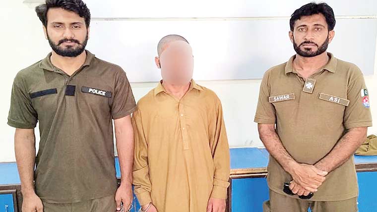  طالبات کو ہراساں اور راستہ  روکنے والا مرکزی ملزم گرفتار 