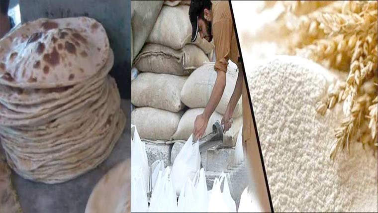  گندم، آٹا اور روٹی کی گرانفروشی جاری، حکومتی دعوے بے اثر 
