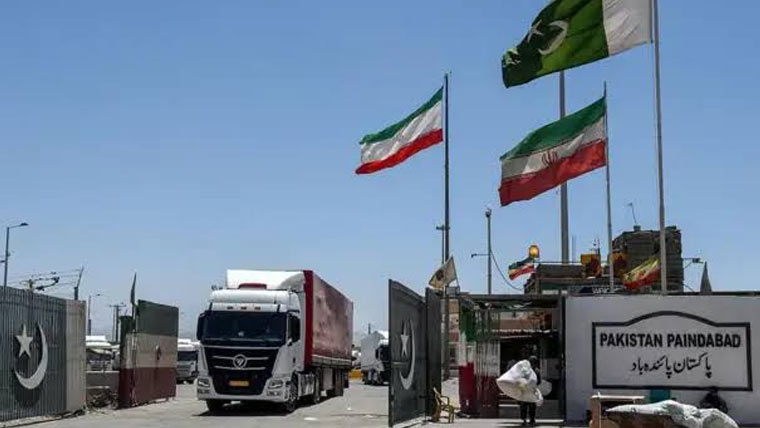 جنگ کے باوجود پاک  ایران تجارت جاری، دو ماہ  میں 2330 ٹرک تہران گئے 