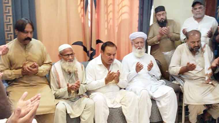  وزیر مملکت عبدالرحمن کانجو کا تاجر  کے بھائی کی وفات پر اظہارِ تعزیت