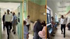 میئرکااسپنسر آئی اسپتال کا دورہ طبی سہولیات کا جائزہ