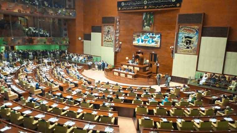 سندھ اسمبلی : پٹرولیم لیوی کیخلاف جماعت اسلامی کی قرارداد متفقہ منظور ، ایم کیو ایم کا ہنگامہ 