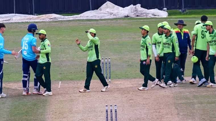 پاکستان انڈر 19 نے انگلینڈ  کو 177 رنز سے ہرا دیا