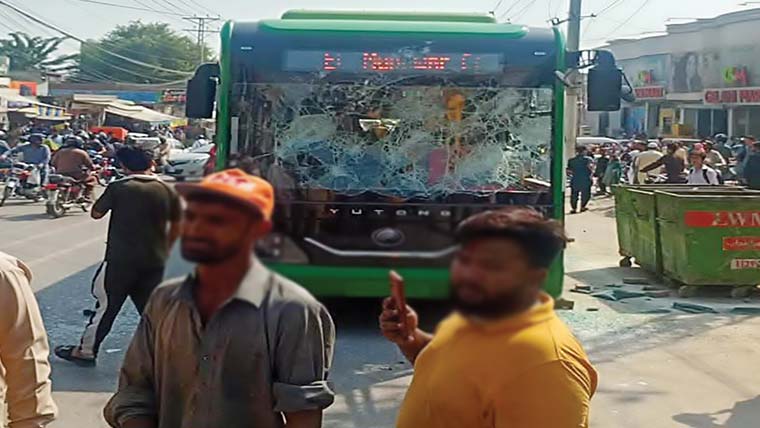  راولپنڈی میں گرین بس نے 9سالہ طالبہ کو کچل دیا
