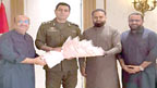 ڈی پی او گجرات سے صدر فرینڈز گروپ  رضوان دلدار چودھری کی ملاقات 