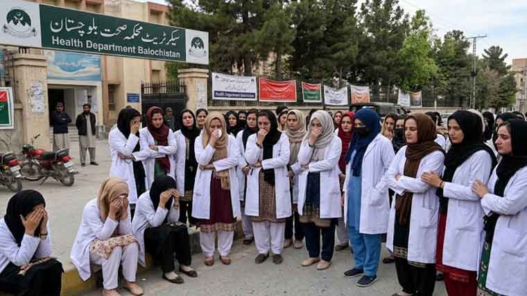 بلوچستان :25لیڈی میڈیکل افسر ملازمت سے برطرف، نوٹیفکیشن جاری