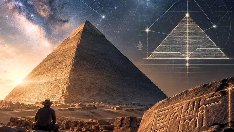 ساڑھے 4ہزار سال قدیم اہرام میں پوشیدہ ریاضیاتی کوڈ کا دعویٰ