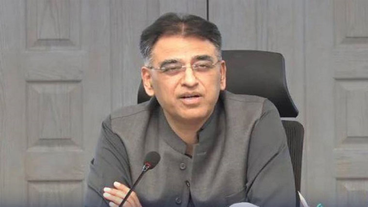 مریم نواز رضا اللہ کی انگلینڈ  میں بیٹنگ کوبھی دہشت گردی  ہی نہ کہہ دیں ،اسد عمرکا طنز