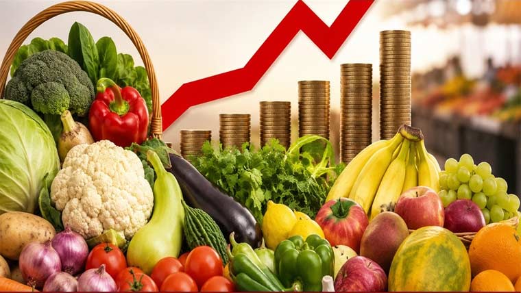پھل، سبزیاں، اشیا خورونوش کی قیمتوں میں اضافہ