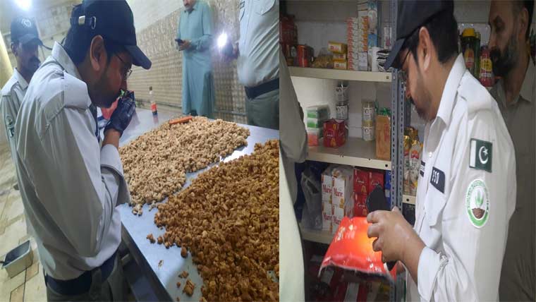 گوجرانوالہ اور وزیرآباد میں 6 فوڈ آپریٹرز کیخلاف کارروائی 