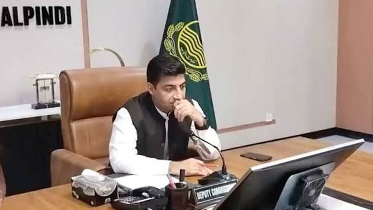 نالہ لئی میں غیر قانونی ڈمپنگ برداشت نہیں کی جائیگی،ڈپٹی کمشنر 