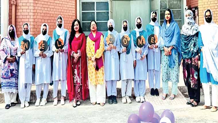  گورنمنٹ گریجویٹ کالج برائے  خواتین میں نئے تعلیمی سال کے آغاز
