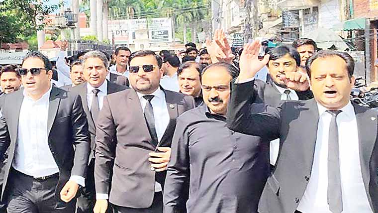 وکلا کو جھوٹے مقدمات سے نہیں ڈرایاجاسکتا:سعید بھلی 