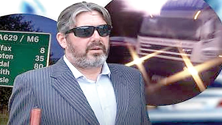 جزوی نابینا شخص نشے میں 150میل تک گاڑی چلاتارہا