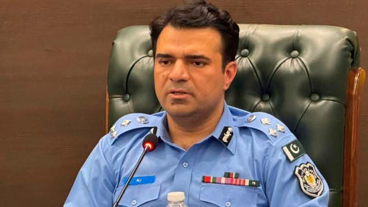  ڈی آ ئی جی اسلام آباد کا سی ٹی ڈی  ہیڈ کوارٹرز اورسی آ ئی اے کا دورہ 