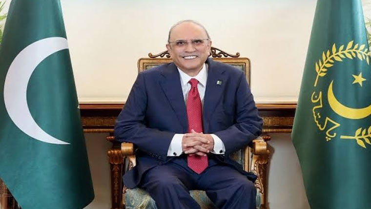 صدر مملکت آصف علی زرداری کی  آرمینیا کو 35ویں یوم آزادی پر مبارکباد
