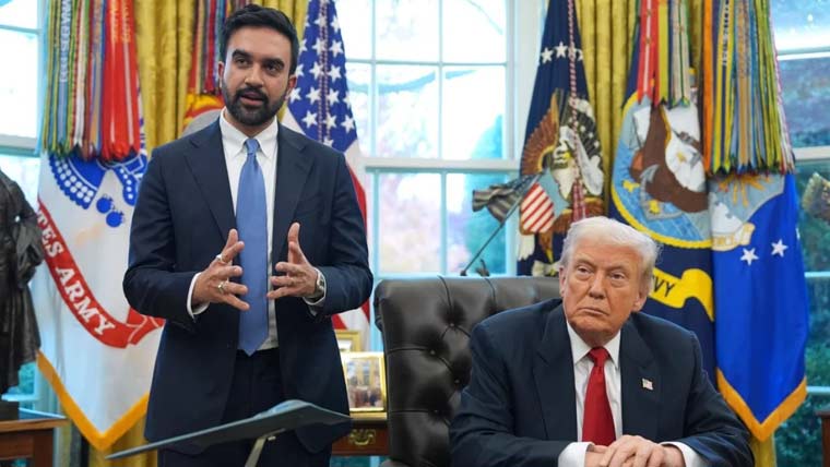  ٹرمپ کی نیویارک کے میئر زہران  ممدانی سے آج ملاقات طے