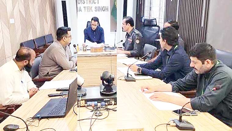 ڈسٹرکٹ جیل ٹوبہ میں قیدیوں کو طبی سہولیات کی فراہمی کا جائزہ