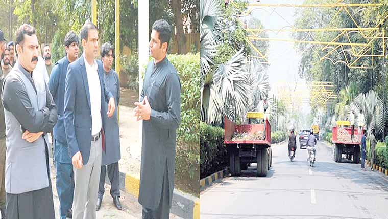 ڈی سی نے شہر کی صفائی کیلئے 100 رکنی ٹاسک فورس بنادی 