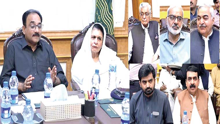 نعیم خان بھابھہ کا امن و امان اورترقیاتی پروگرامز کا جائزہ 