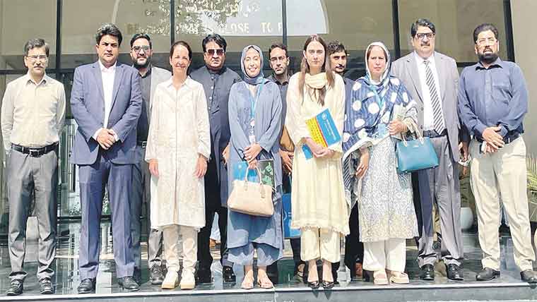 ورلڈ فوڈ پروگرام پاکستان کی کنٹری ڈائریکٹر کی ڈپٹی کمشنر سے ملاقات 