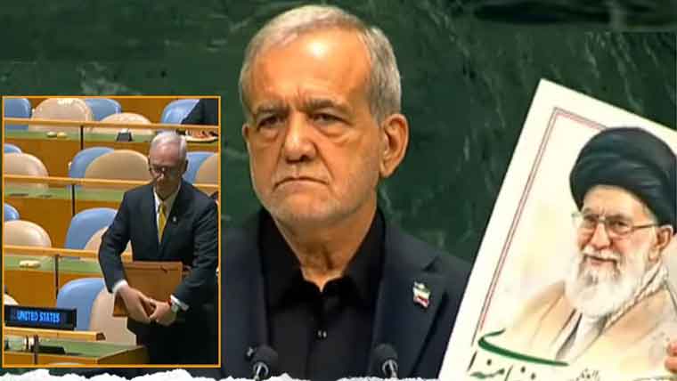 مذاکرات کیلئے تیار،مگر طاقت کی زبان قبول نہیں،جارحیت کرنیوالے پچھتانے  پر مجبور ہونگے:ایرانی صدر
