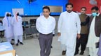  ڈپٹی کمشنر کا ڈسٹرکٹ ہیڈکوارٹر  ہسپتال میانوالی کا دورہ
