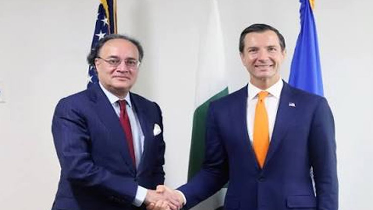 وزیرخزانہ اورنگزیب کی چیئرمین ایکسِم بینک سے ملاقات