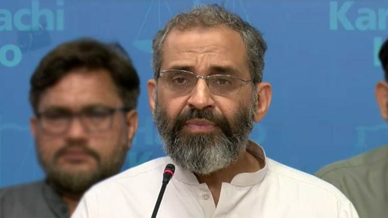 کراچی میں آج 25 مقامات پراحتجاجی کیمپ لگائینگے ، منعم ظفر