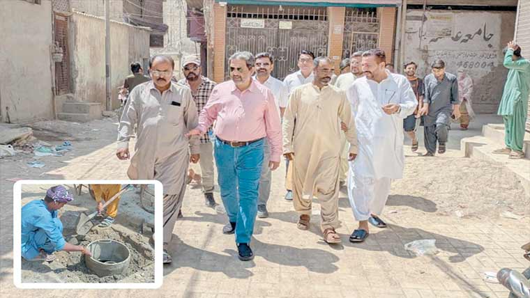  بلا تفریق بلدیاتی خدمات کی فراہمی ترجیح ہے ، ڈاکٹر فواد احمد 