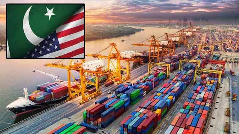 پاک امریکا تجارت کے حجم  میں 12.55 فیصد اضافہ 