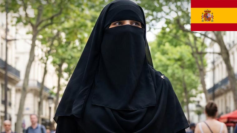 سپین:لئیڈا میں عوامی مقامات  پر پورا چہرہ ڈھانپنے پر پابندی 